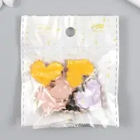 Пуговица декоративная &laquo;Арт Узор. Каменное сердце&raquo;, пластик, 2.5&times;2.9&times;1 см, МИКС