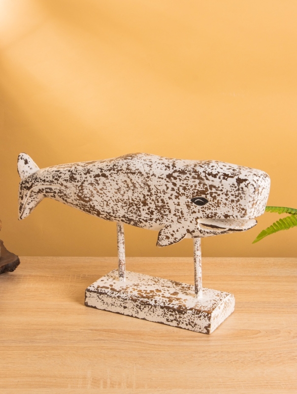 Сувенир на подставке "Кашалот" дерево 40х10х23 см