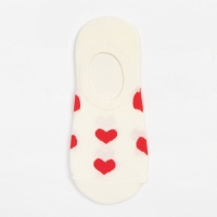 Носки-следки MINAKU «Сердечки», размер 36-39 (23-25 см) Носки-следки MINAKU «Сердечки», размер 36-39 (23-25 см)