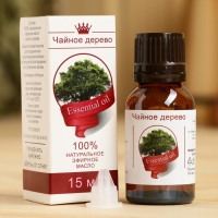 Эфирное масло "Чайное дерево", флакон- капельница, аннотация, 15 мл, дезинфицирующее Эфирное масло "Чайное дерево", флакон- капельница, аннотация, 15 мл, дезинфицирующее