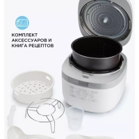 Мультиварка скороварка MPC-6004, чаша Daikin 5 л, сенсор