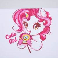 Сумка детская «Единорог», отдел на клапане, цвет белый/розовый, 15х4х12 см Сумка детская «Единорог», отдел на клапане, цвет белый/розовый, 15х4х12 см