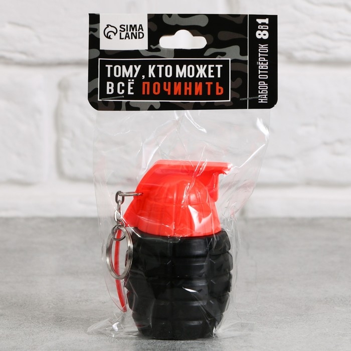 Подарочный набор отверток &laquo;Тому, кто может все починить&raquo;, 8 в 1