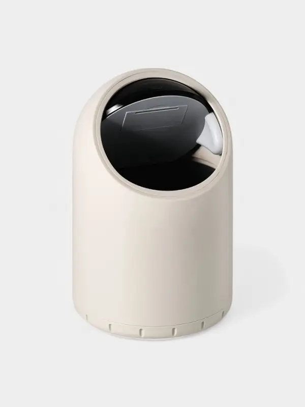 Ведро для мусора сенсорное, 2 л, цвет бежевый