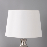 Настольная лампа "Чиппер" 1х15Вт Е14 серебро 30х30х47см