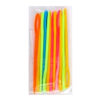 Игла пластиковая, набор 20 шт., размер 1 шт. — 9 см, цвета МИКС Игла пластиковая, набор 20 шт., размер 1 шт. — 9 см, цвета МИКС