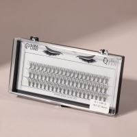 Набор накладных ресниц &laquo;Классика&raquo;, пучки, 10, 12, 14 мм, толщина 0,1 мм, изгиб D, 10 D