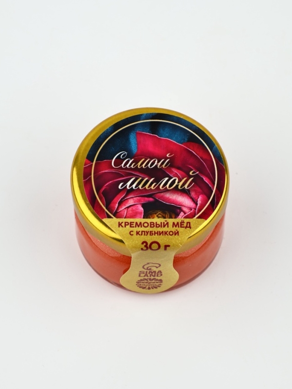 Крем-мёд "Самой милой" с клубникой, 30 г