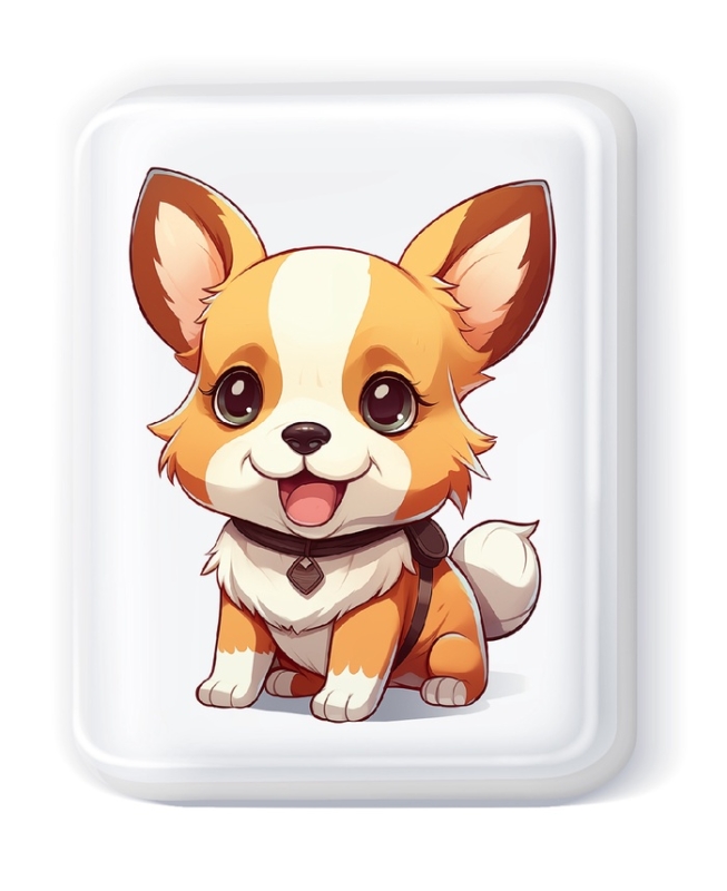 Набор для изготовления мыла. Рукодельное мыло с картинкой "Корги" 05481