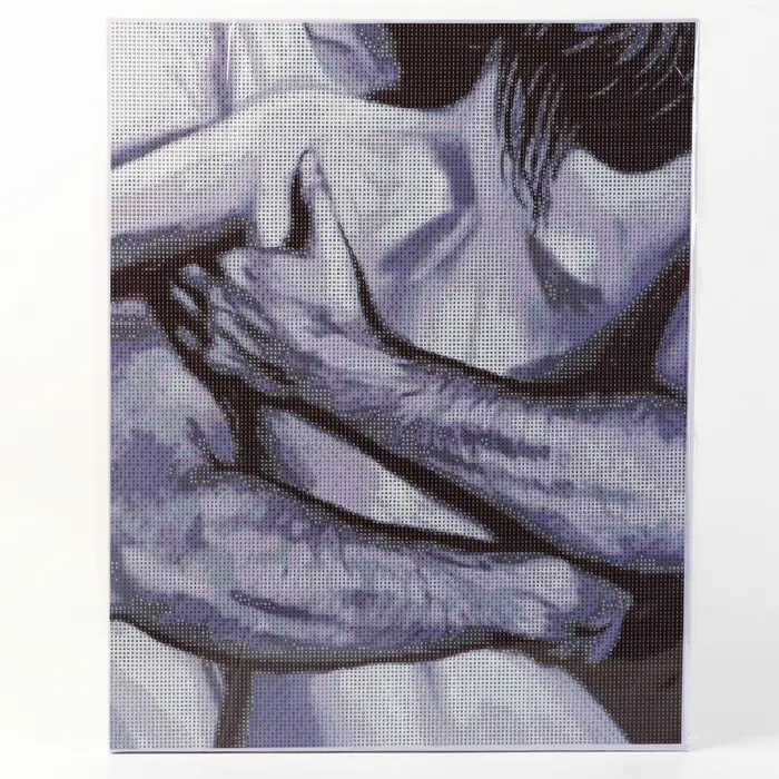 Алмазная вышивка полное заполнение "Пара", на раме, 40*50 см