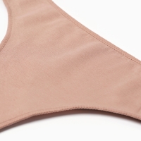 Трусы женские бразильяна, цвет бежевый, размер 50 (XL)