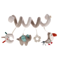 Растяжка на кроватку/коляску &laquo;Джунгли&raquo;, с прорез., Крошка Я