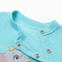 Боди детское с длинным рукавом, цвет мятный, рост 62 Боди детское с длинным рукавом, цвет мятный, рост 62