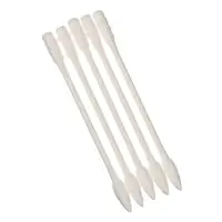 Ватные палочки 10 шт., индивидуальная упаковка, наконечник - спираль, острый, хлопок/бумага