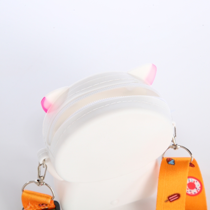 Сумка детская для девочки на молнии &laquo;Выбражулька&raquo;, pop it, цвет белый