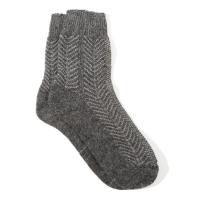 Носки женские шерстяные, цвет серый, размер 23 Носки женские шерстяные, цвет серый, размер 23