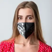 Маска тканевая с регулирующимися завязками, защитная &laquo;Давид&raquo;