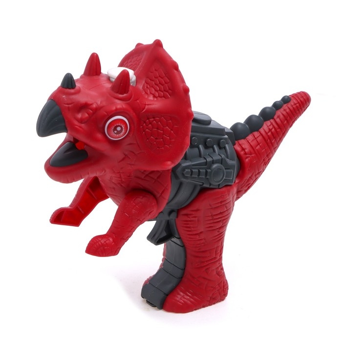 Бластер &laquo;Трицератопс&raquo;, пар, свет, звук, МИКС