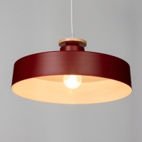 Светильник Timothy 1х40Вт Е27 пр-1м бордовый 32,5х32,5х12см Светильник Timothy 1х40Вт Е27 пр-1м бордовый 32,5х32,5х12см