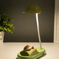 Ночник "Сланец с кепкой" 8хLED 3Вт 5V USB АКБ 3 режима 13,5х7х21 см