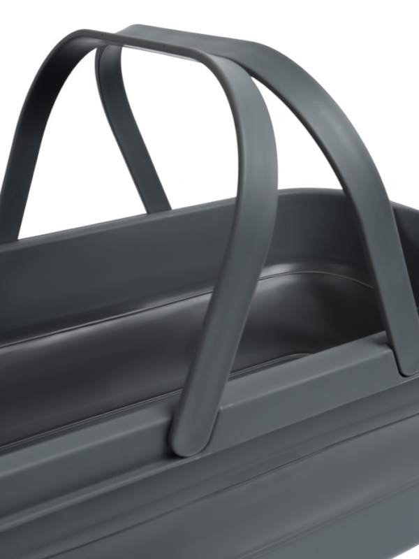 Корзина - столик Maclay 2 в 1, складная, 47 х 28,5 х 23,5 см, стол 45 х 28 х 16 см, серая