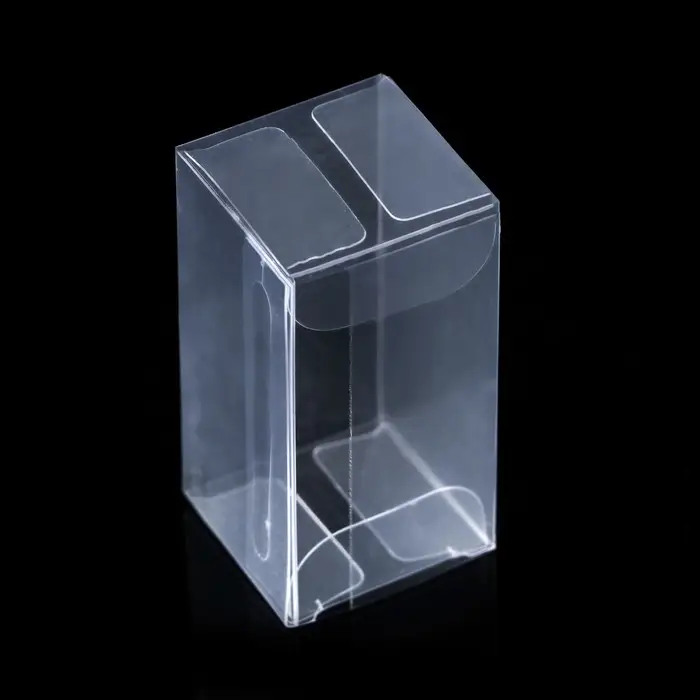 Складная прозрачная коробка из PVC, для упаковки подарков, 3&times;3&times;6 см