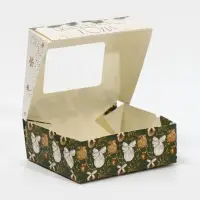 Коробка складная &laquo;Новогодний шик&raquo;, 10 х 8 х 3.5 см