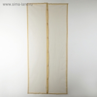 Сетка антимоскитная на магнитах для защиты от насекомых, 80&times;210 см, бежевая