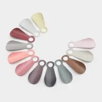 Ложка для обуви Solomon, 11.5 см, толщина 1 мм, металл, МИКС