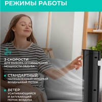 Вентилятор напольный для дома T-TF3217RC