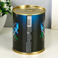 Подарочные носки в банке &laquo;ВДВ&raquo;, (внутри носки мужские, цвет чёрный)