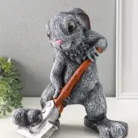 Копилка "Заяц с лопатой" 35х30х18