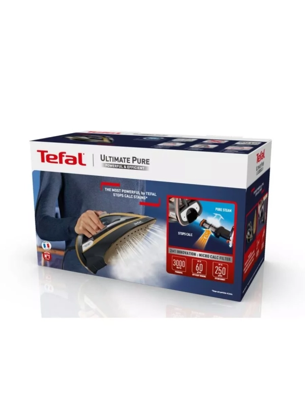 Паровой утюг Ultimate Pure FV9865E0, 3000 Вт