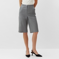 Шорты (бермуды) женские MINAKU: Safari, цвет серый, р-р 42 Шорты (бермуды) женские MINAKU: Safari, цвет серый, р-р 42