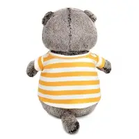 Мягкая игрушка "Кот Басик в футболке "Гусик", 22 см Ks22-292