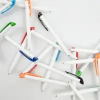 Ручка шариковая Favorite, белая с голубым