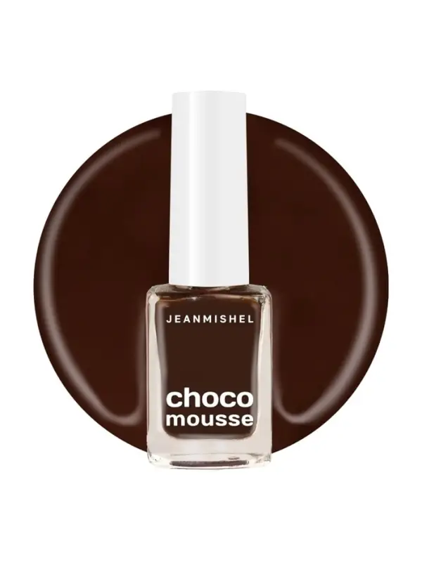 Лак для ногтей кофейные зерна Jeanmishel глянцевый тон 466, 6 мл
