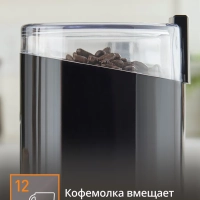 Кофемолка Fast Touch F2034232, объемом 75 г, черная