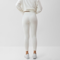 Костюм женский (свитшот и леггинсы) KAFTAN Plushy р. 40-42, белый