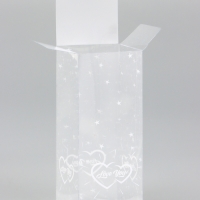 Складная коробка из PVC LOVE YOU, 5 х 5 х 12 см 5шт