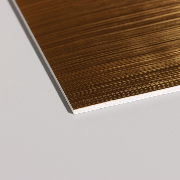 Панель самоклеящаяся 60*30см золотистая