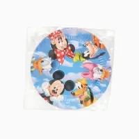 Тарелка одноразовая бумажная 18 см, набор 10 шт., Друзья