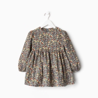 Платье для девочки MINAKU цв. зелёный, рост 140 см Платье для девочки MINAKU цв. зелёный, рост 140 см