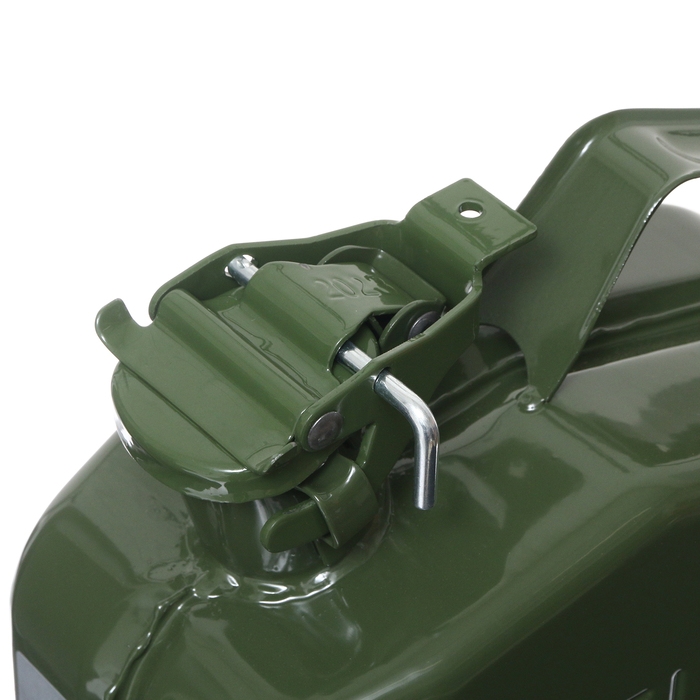 Канистра для ГСМ ZARYA, стальная, 5 л, металлическая, крышка с рычагом Канистра для ГСМ ZARYA, стальная, 5 л, металлическая, крышка с рычагом