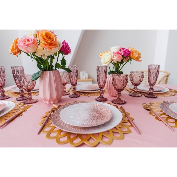 Блюдо &laquo;Ривьера&raquo;, d=21 см, цвет жемчуг