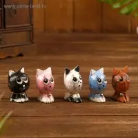 Набор сувенирный "Милые кошечки" 21х3,5х6 см МИКС