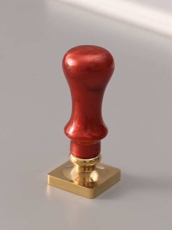 Печать для сургуча с пластиковой ручкой Печать для сургуча с пластиковой ручкой "Фигурная рамка" 6,3х2,5х2,5 см