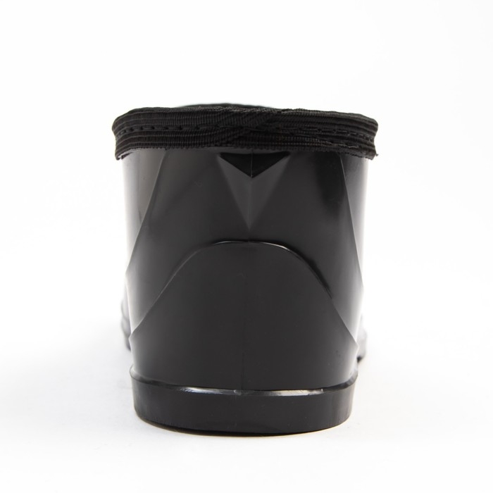 Галоши садовые с утеплителем , размер 36, чёрный, ПВХ