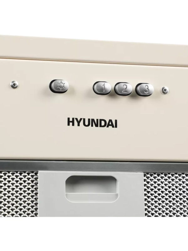 Вытяжка встраиваемая HBB 6035 BE бежевый управление