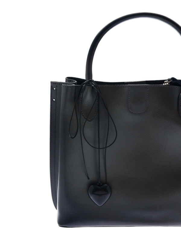 Портупея с кулоном &laquo;Сердечко&raquo;, трансформер, чёрная, 150 см